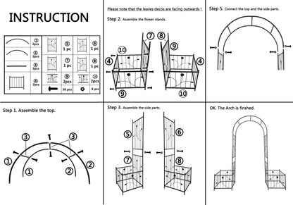 Metal Garden Trellis Installation Guide